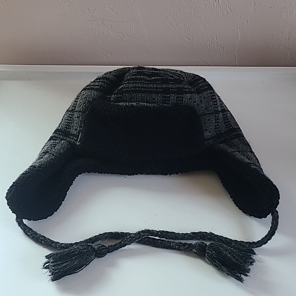 Roots Trapper Sherpa Lined Wool Plaid Winter Hat Adult One Size Unisex